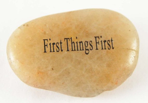 firstthingsfirst
